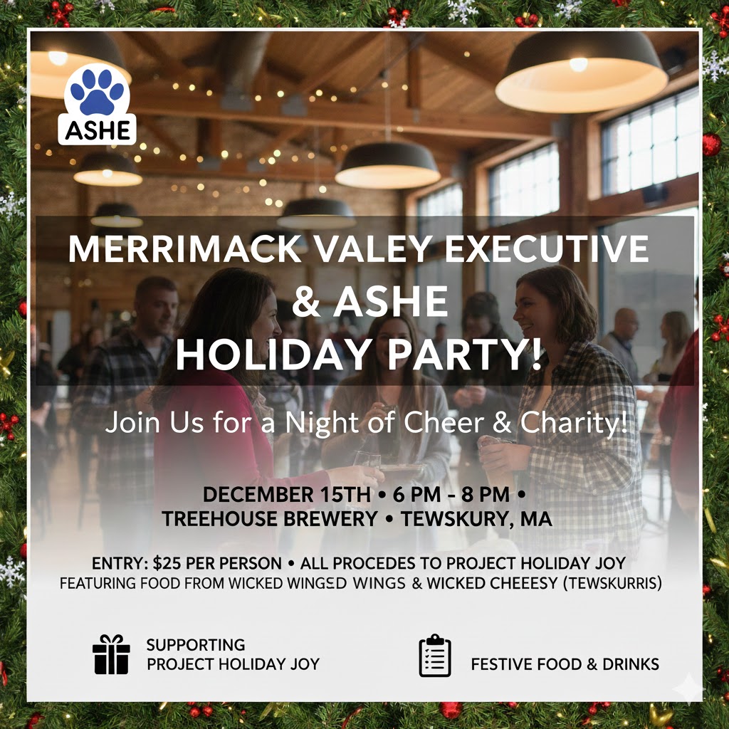 ASHE and Merrimack Valley Executive Networking Holiday Party